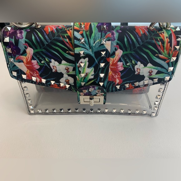 Tropical/ Clear Rockstud Top-Handle - Picture 6 of 16